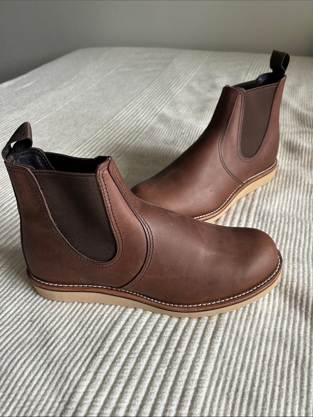 Men's Red Wing Classic 6” Brown Chelsea Work Boots